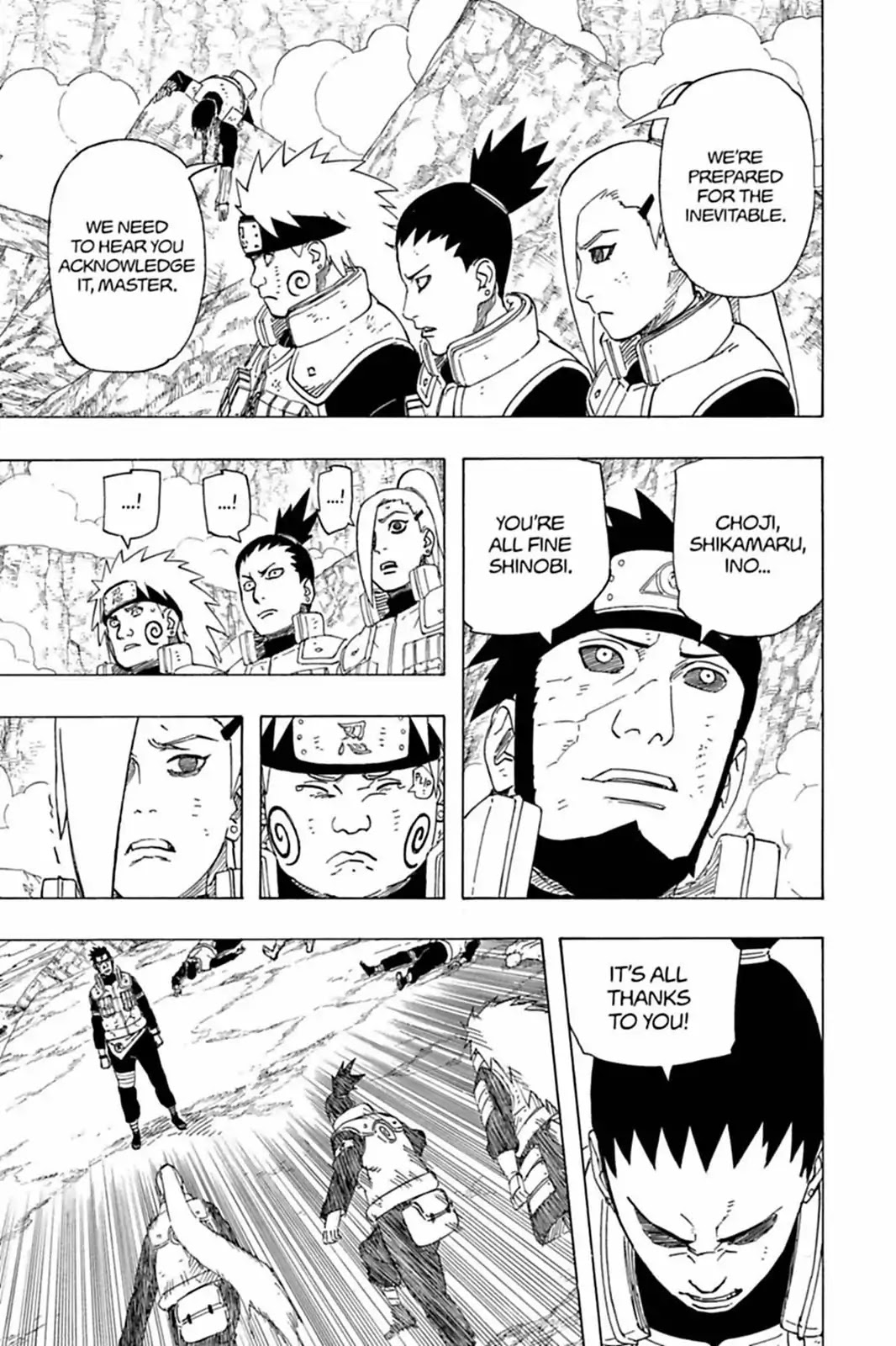 Naruto Chapter 531 page 5 - Chapter 531: Team Asuma, Reunited!