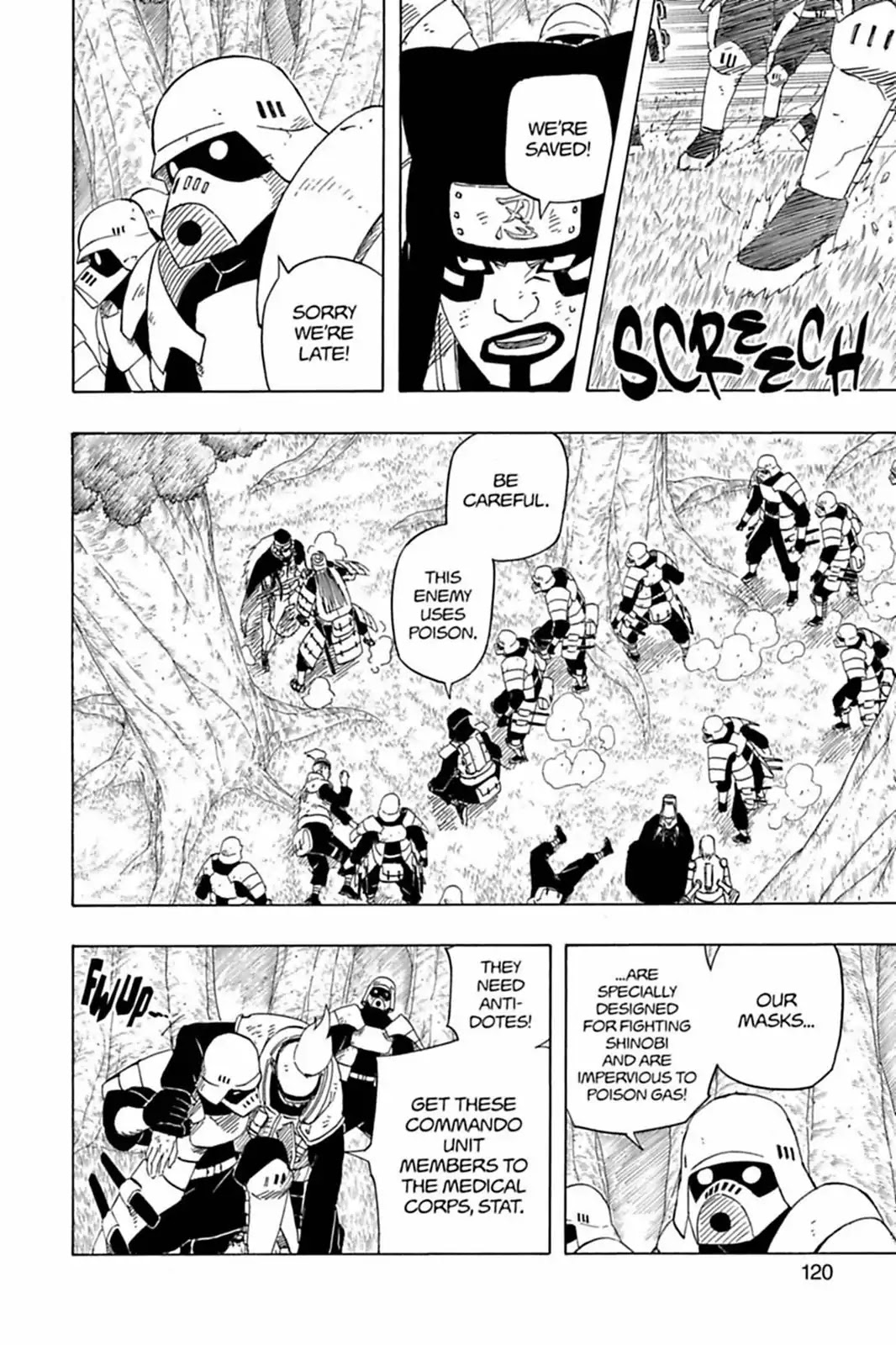 Naruto Chapter 531 page 6 - Chapter 531: Team Asuma, Reunited!