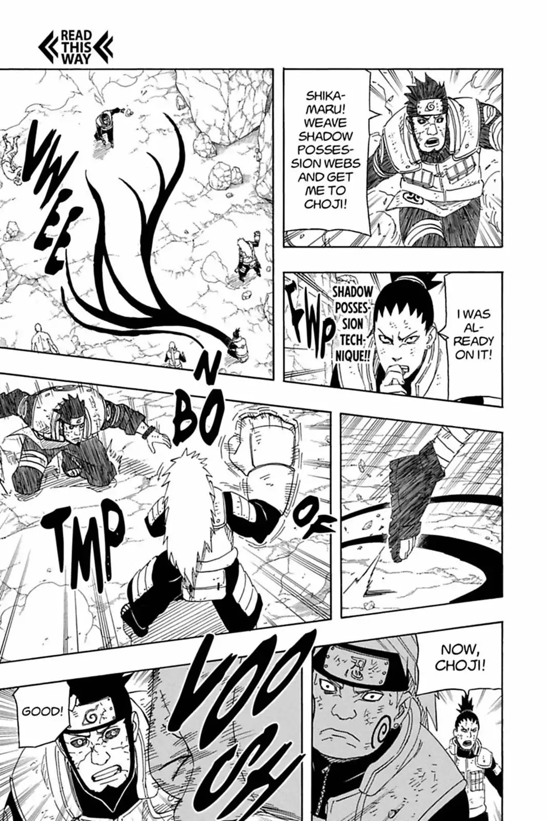 Naruto Chapter 532 page 14 - Chapter 532: Mifuné Vs. Hanzo Decided!!