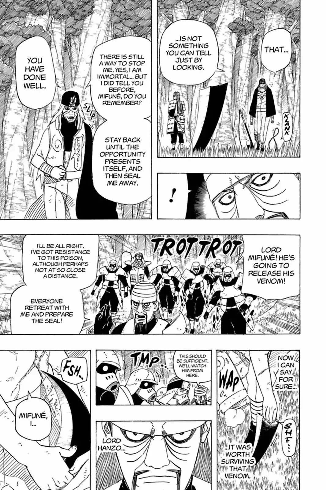 Naruto Chapter 532 page 9 - Chapter 532: Mifuné Vs. Hanzo Decided!!