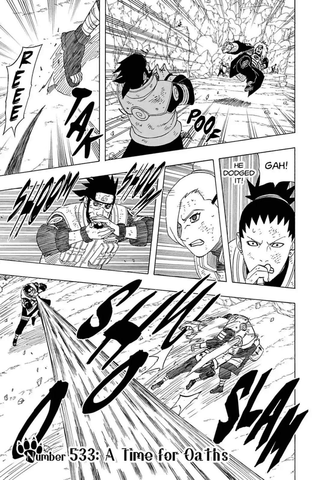 Naruto Chapter 533 page 1 - Chapter 533: A Time For Oaths
