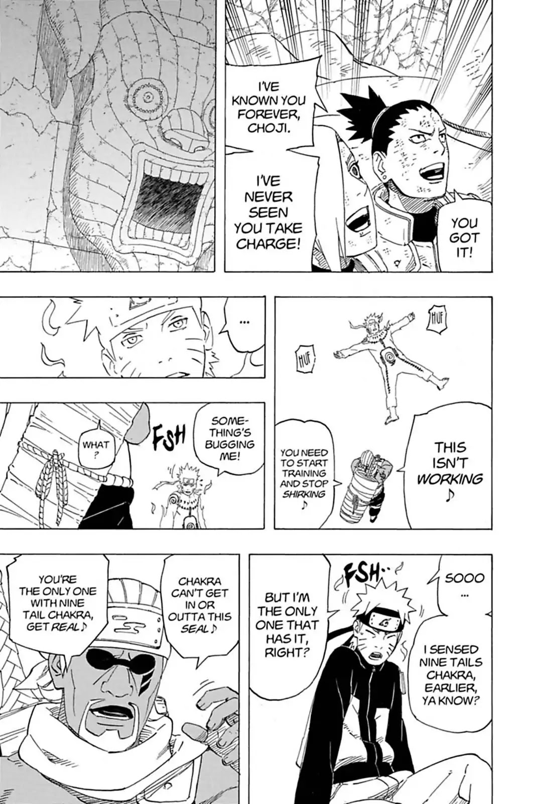 Naruto Chapter 534 page 12 - Chapter 534: Farewell, Ino-Shika-Cho!!