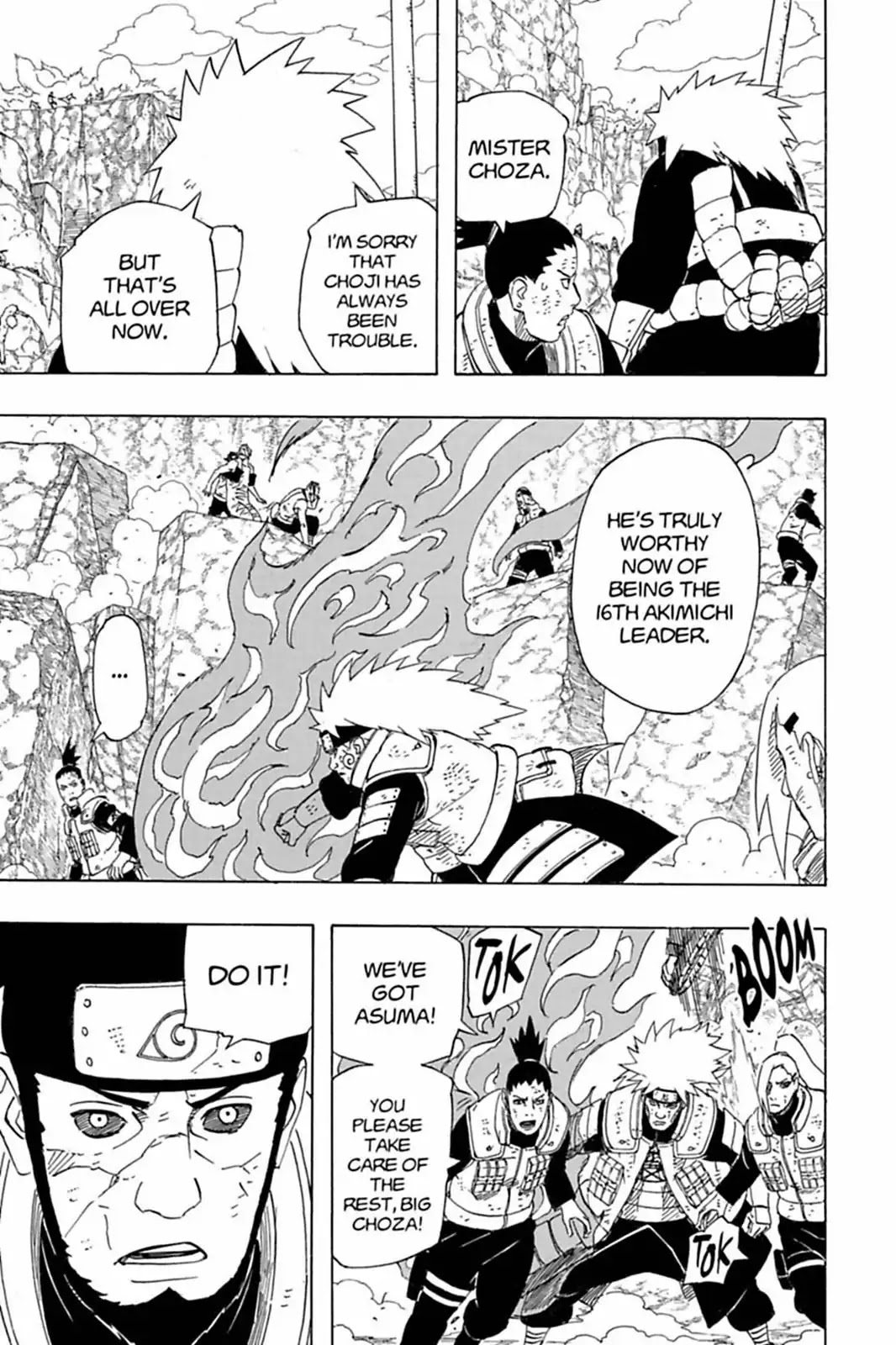 Naruto Chapter 534 page 3 - Chapter 534: Farewell, Ino-Shika-Cho!!