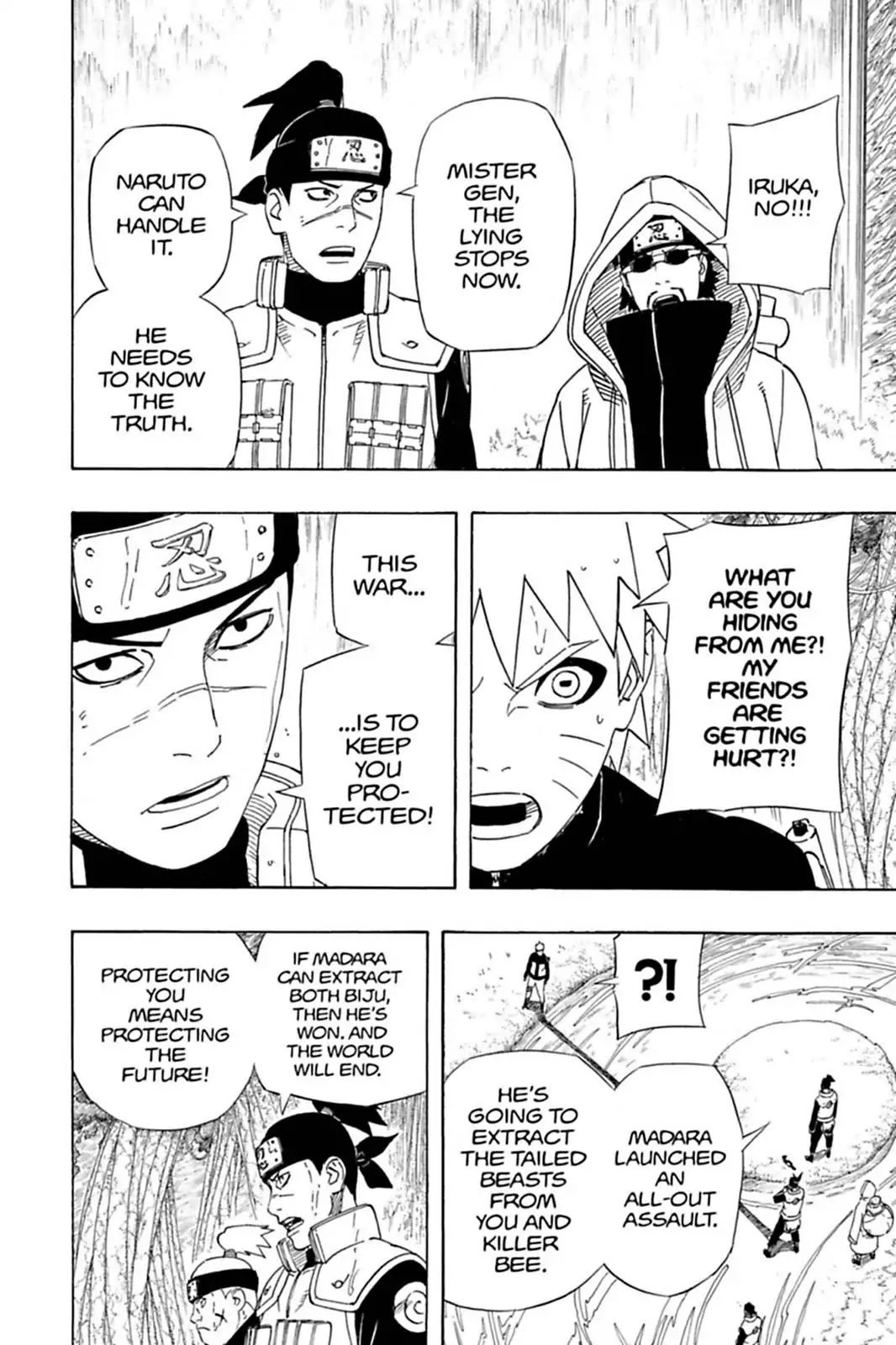 Naruto Chapter 535 page 15 - Chapter 535: Iruka's Impact