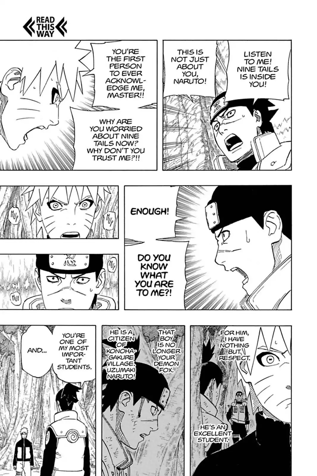 Naruto Chapter 535 page 18 - Chapter 535: Iruka's Impact