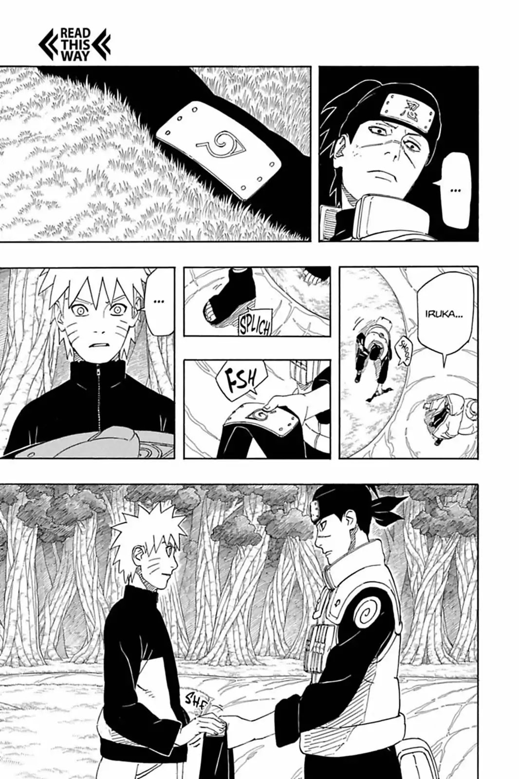 Naruto Chapter 535 page 20 - Chapter 535: Iruka's Impact