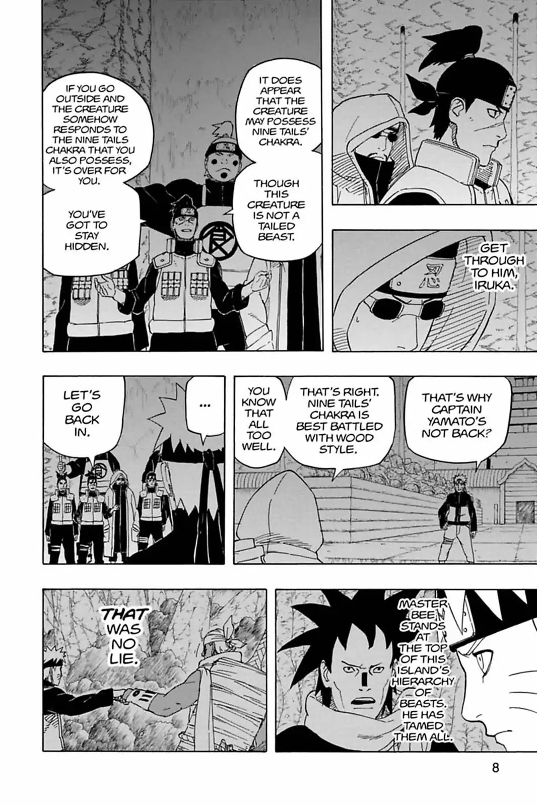 Naruto Chapter 535 page 9 - Chapter 535: Iruka's Impact