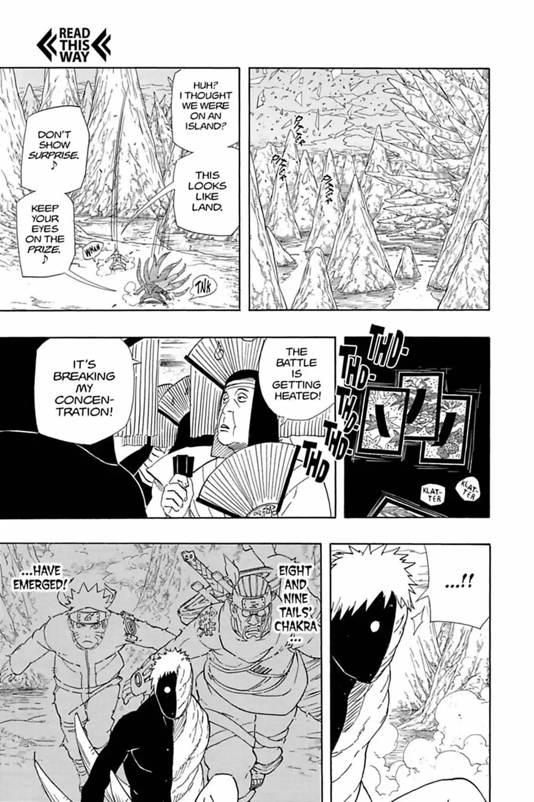 Naruto Chapter 536 page 11 - Chapter 536: Battle...!!
