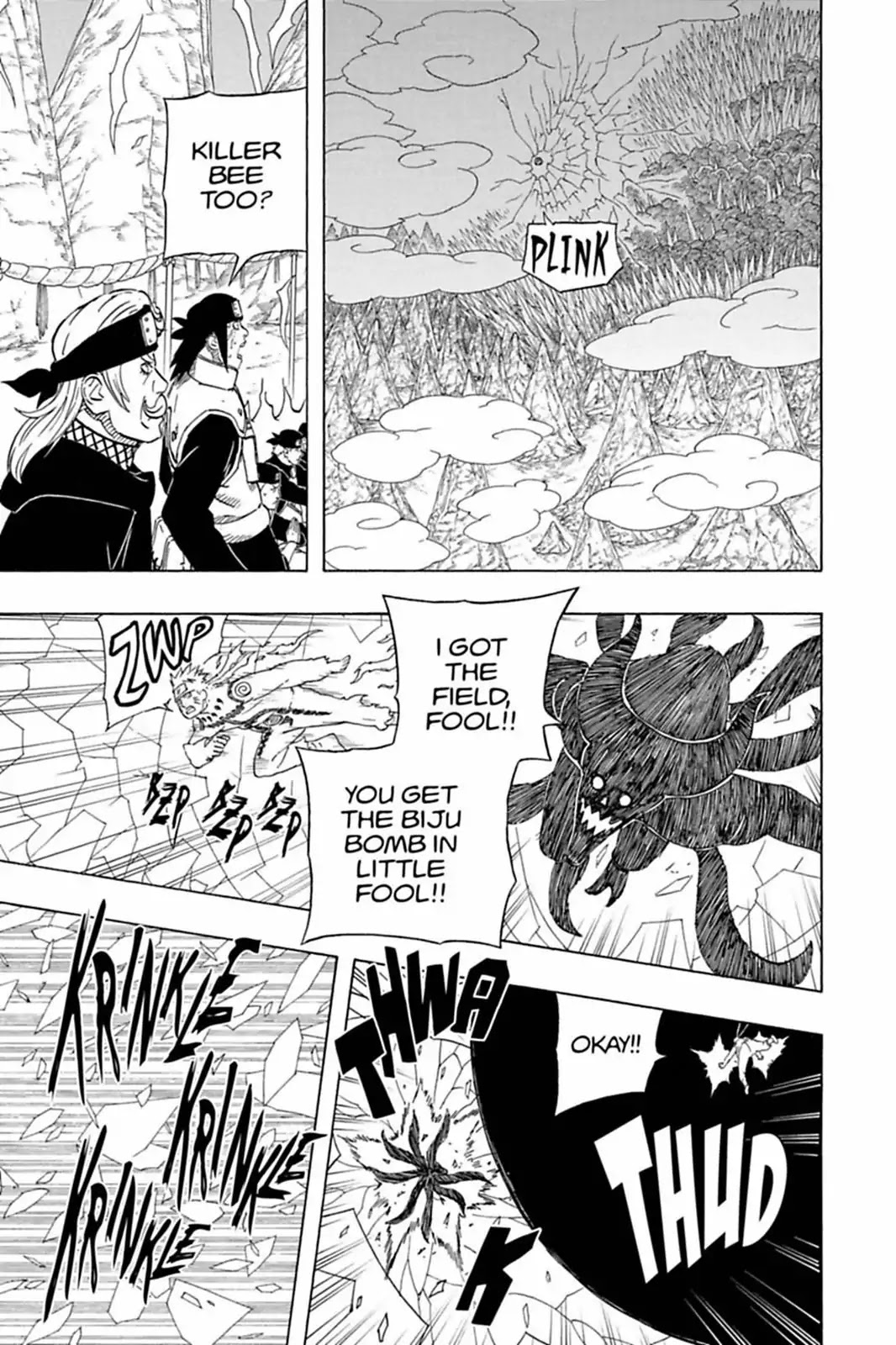 Naruto Chapter 536 page 9 - Chapter 536: Battle...!!
