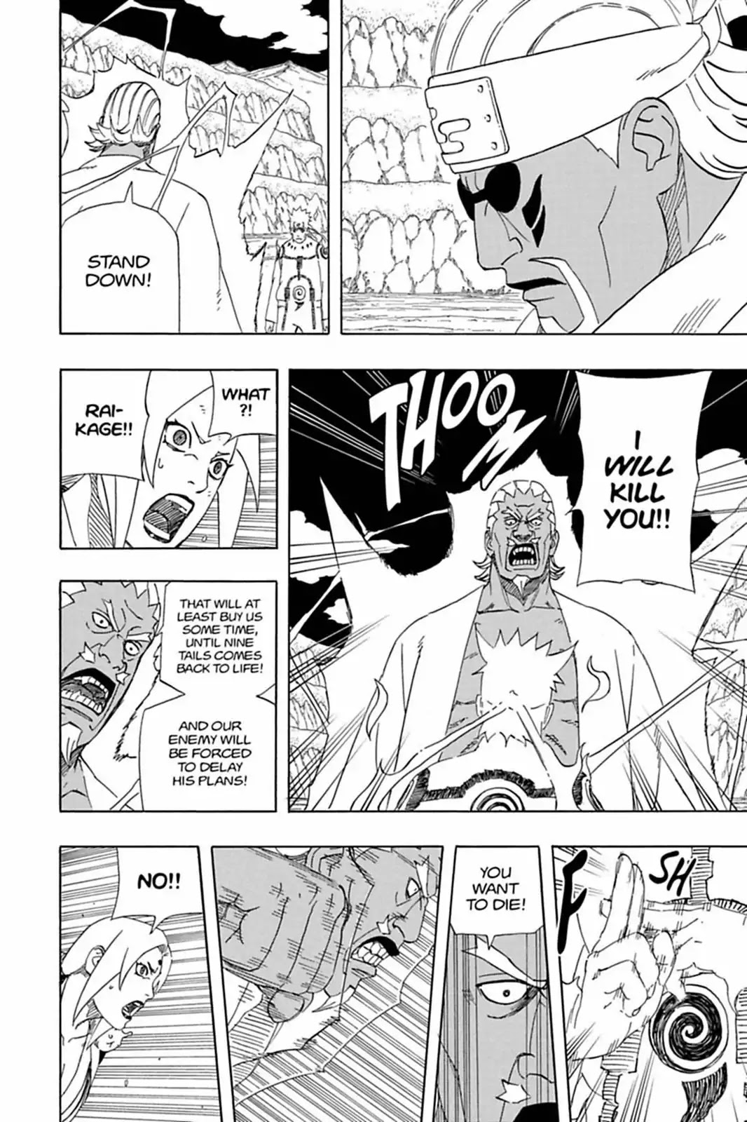 Naruto Chapter 541 page 12 - Chapter 541: Raikage Vs. Naruto?!