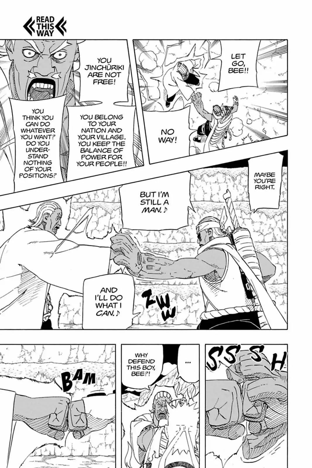 Naruto Chapter 541 page 15 - Chapter 541: Raikage Vs. Naruto?!