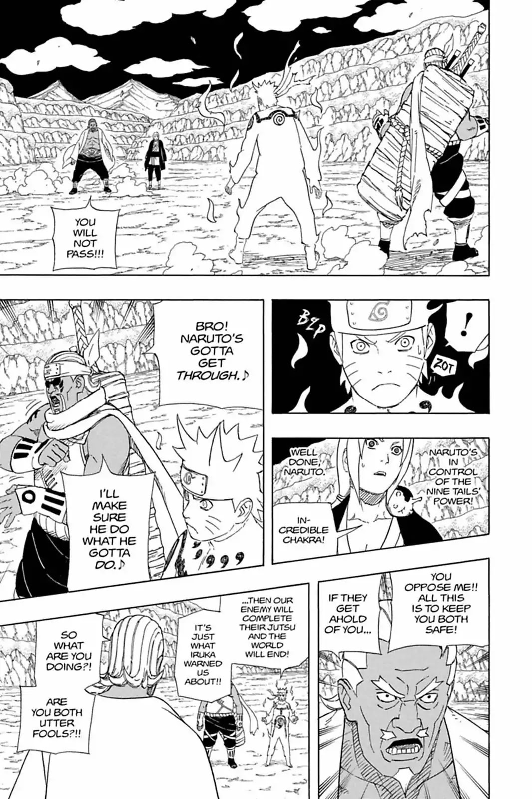 Naruto Chapter 541 page 3 - Chapter 541: Raikage Vs. Naruto?!