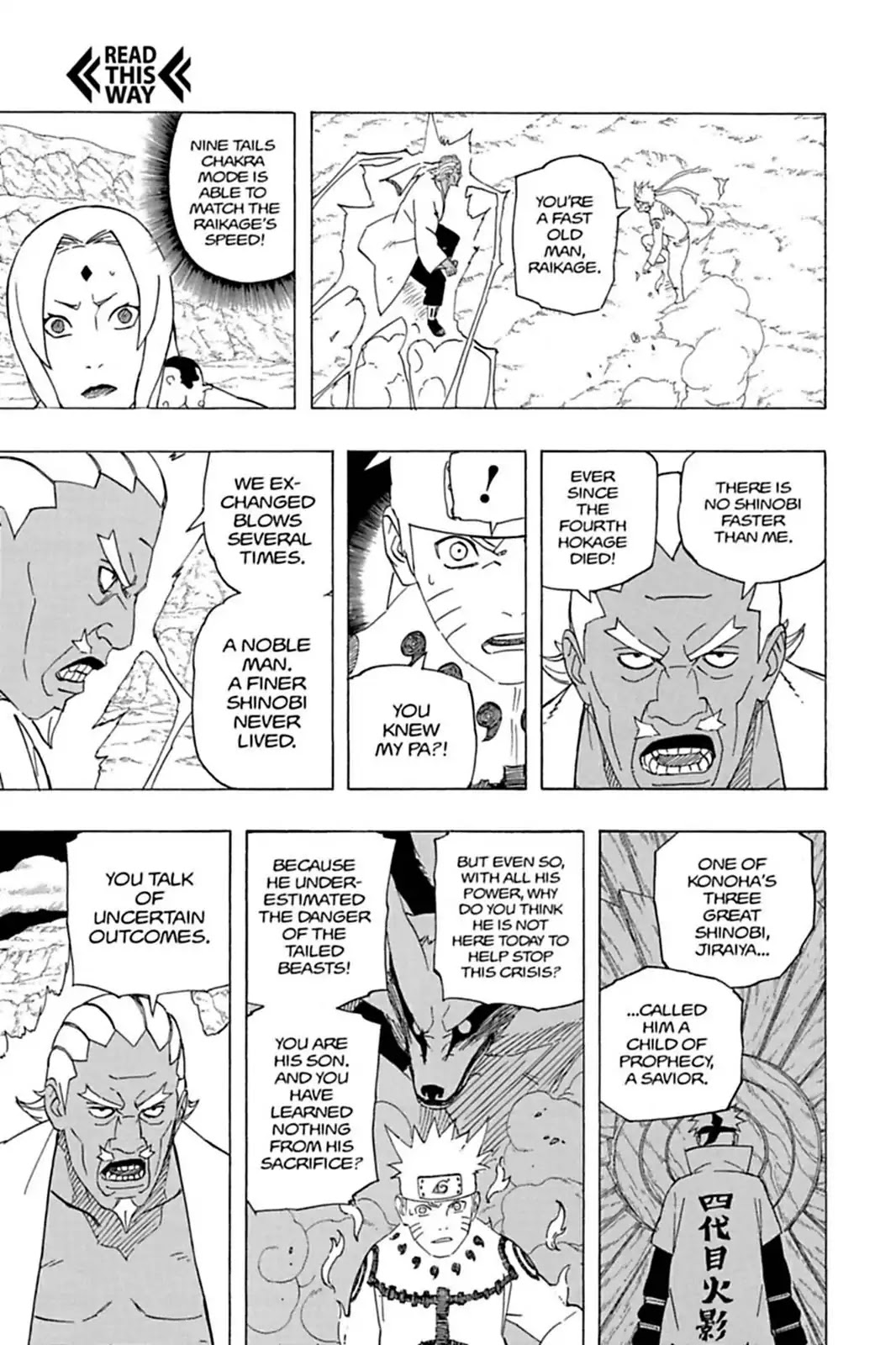 Naruto Chapter 541 page 9 - Chapter 541: Raikage Vs. Naruto?!