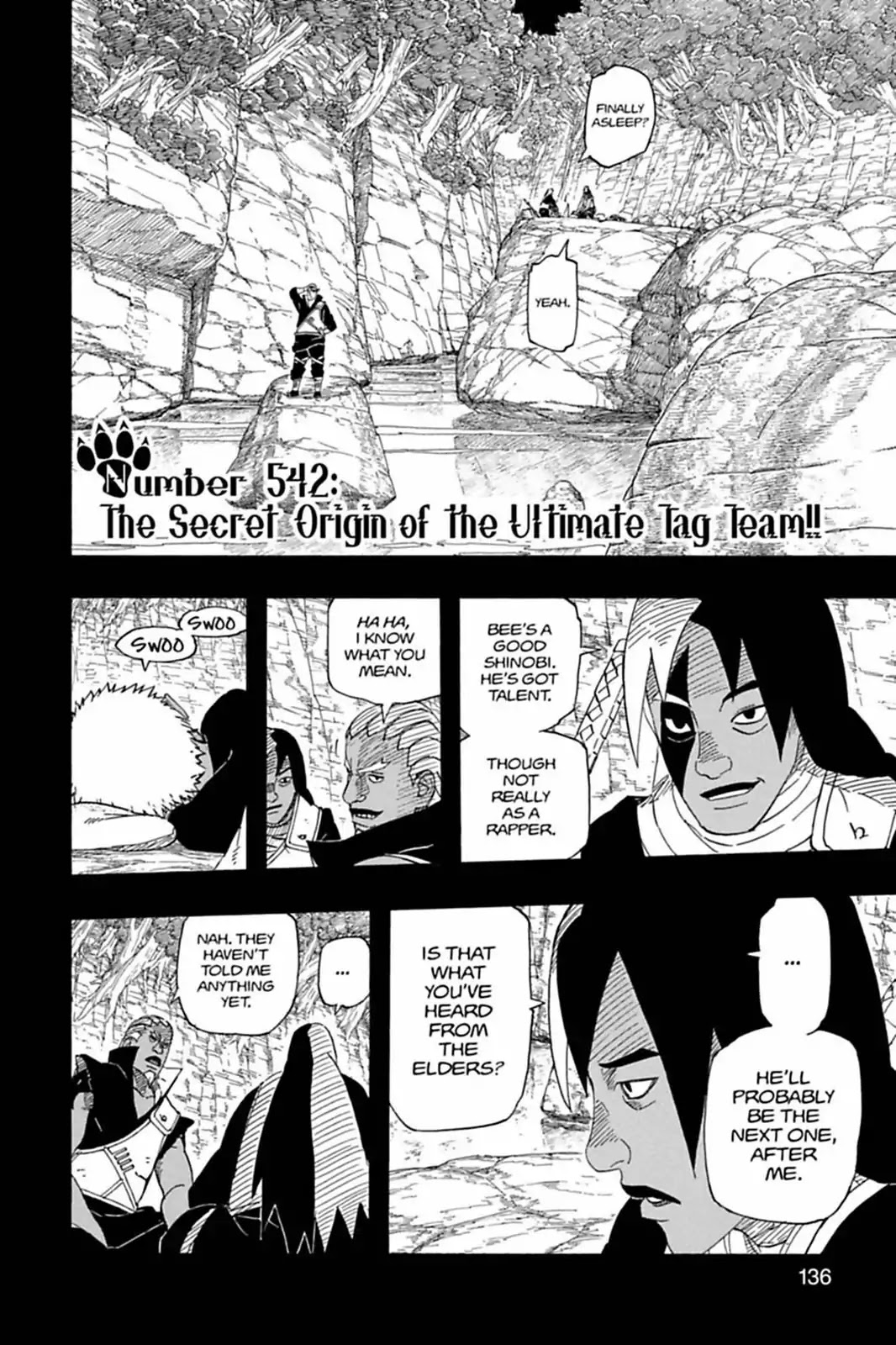 Naruto Chapter 542 page 2 - Chapter 542: The Secret Origin Of The Ultimate Tag Team!!