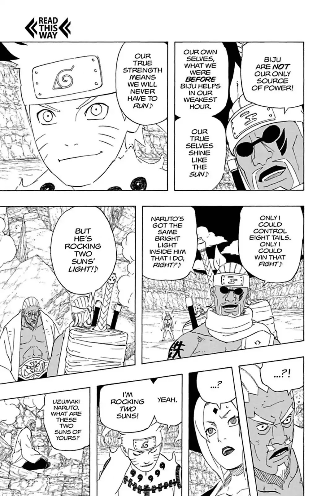 Naruto Chapter 544 page 3 - Chapter 544: Two Suns!!