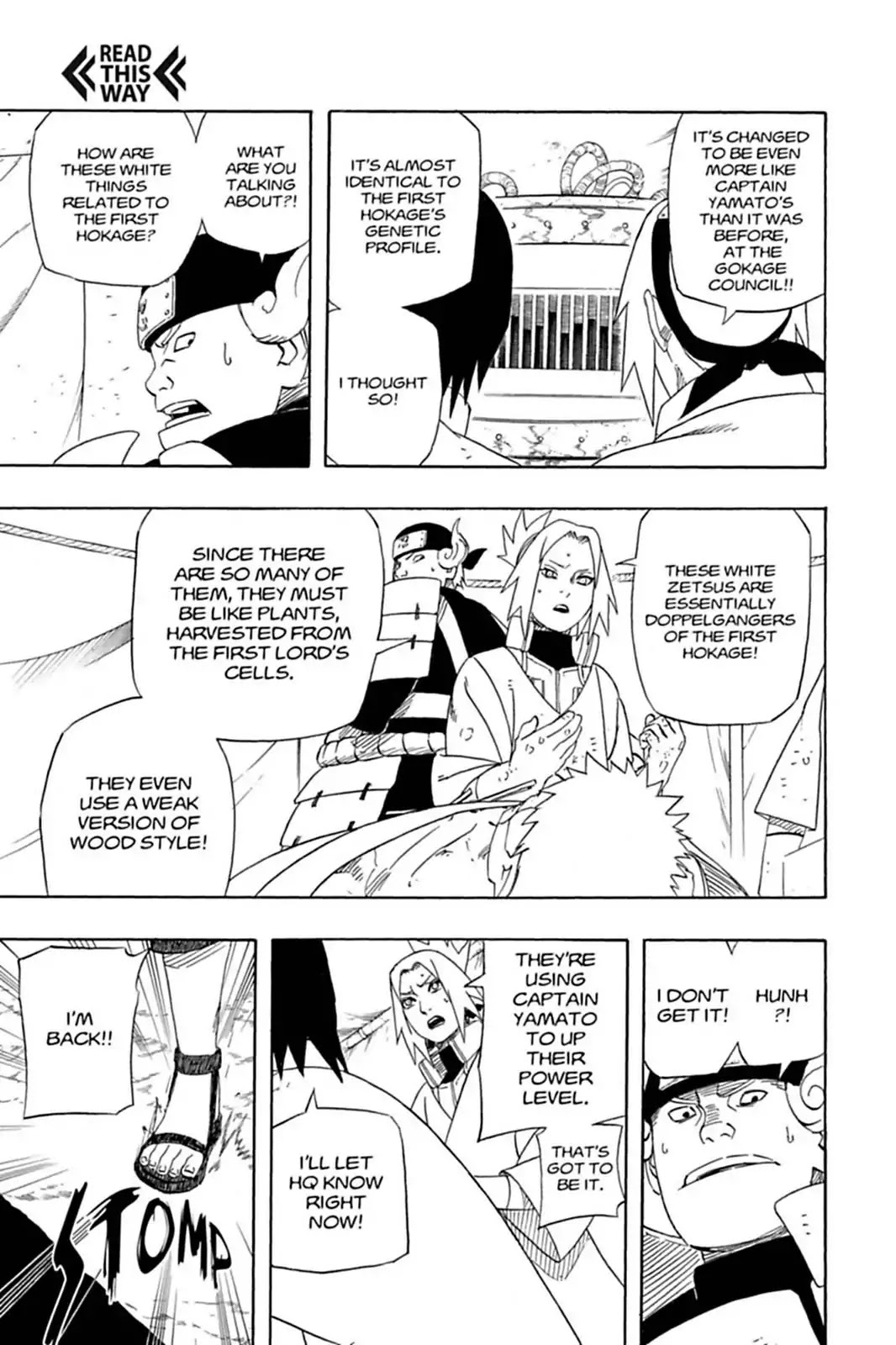 Naruto Chapter 545 page 10 - Chapter 545: The Immortal Corps