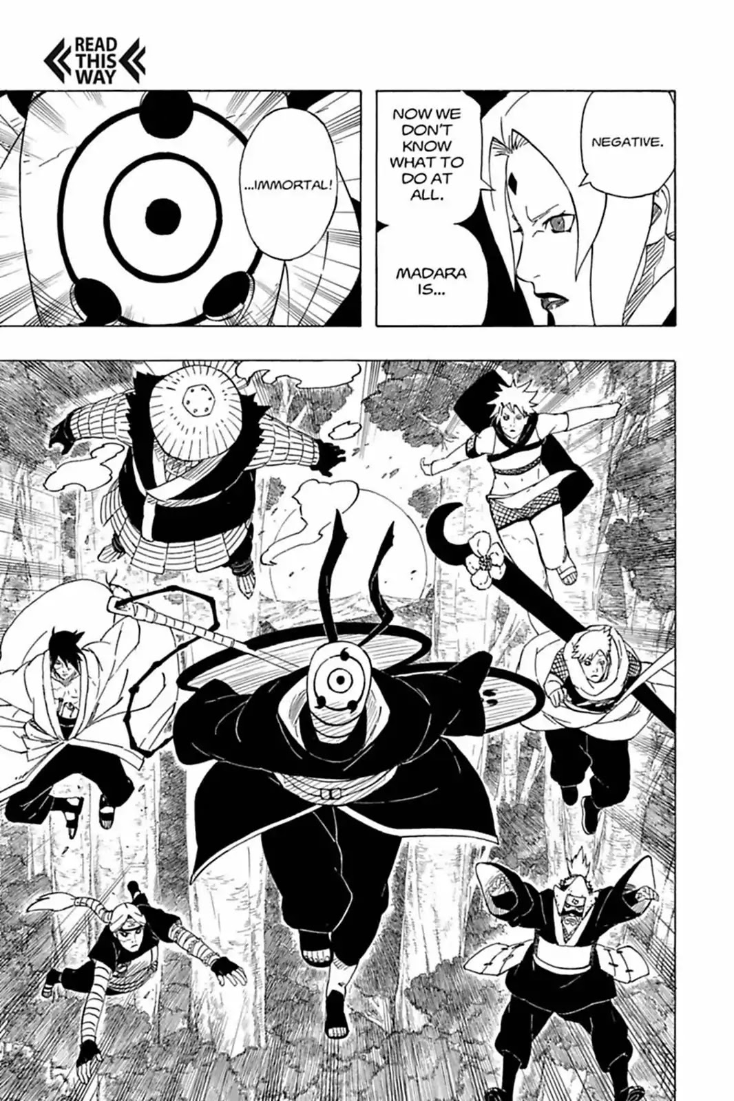 Naruto Chapter 545 page 12 - Chapter 545: The Immortal Corps