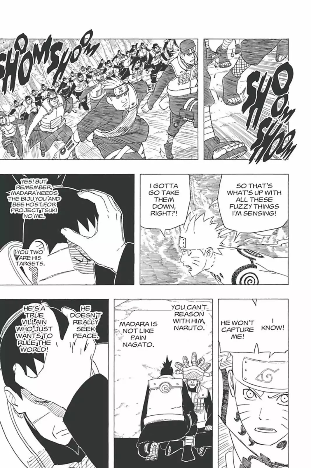 Naruto Chapter 545 page 14 - Chapter 545: The Immortal Corps