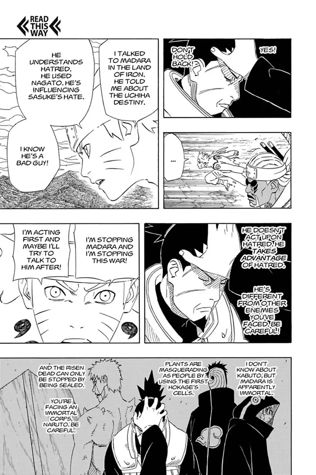 Naruto Chapter 545 page 16 - Chapter 545: The Immortal Corps