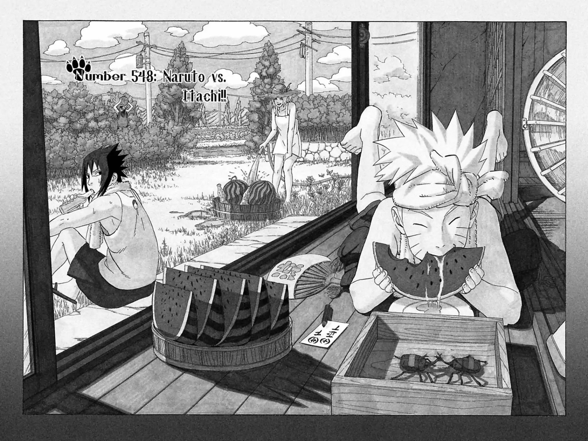 Naruto Chapter 548 page 2 - Chapter 548: Naruto Vs. Itachi!!