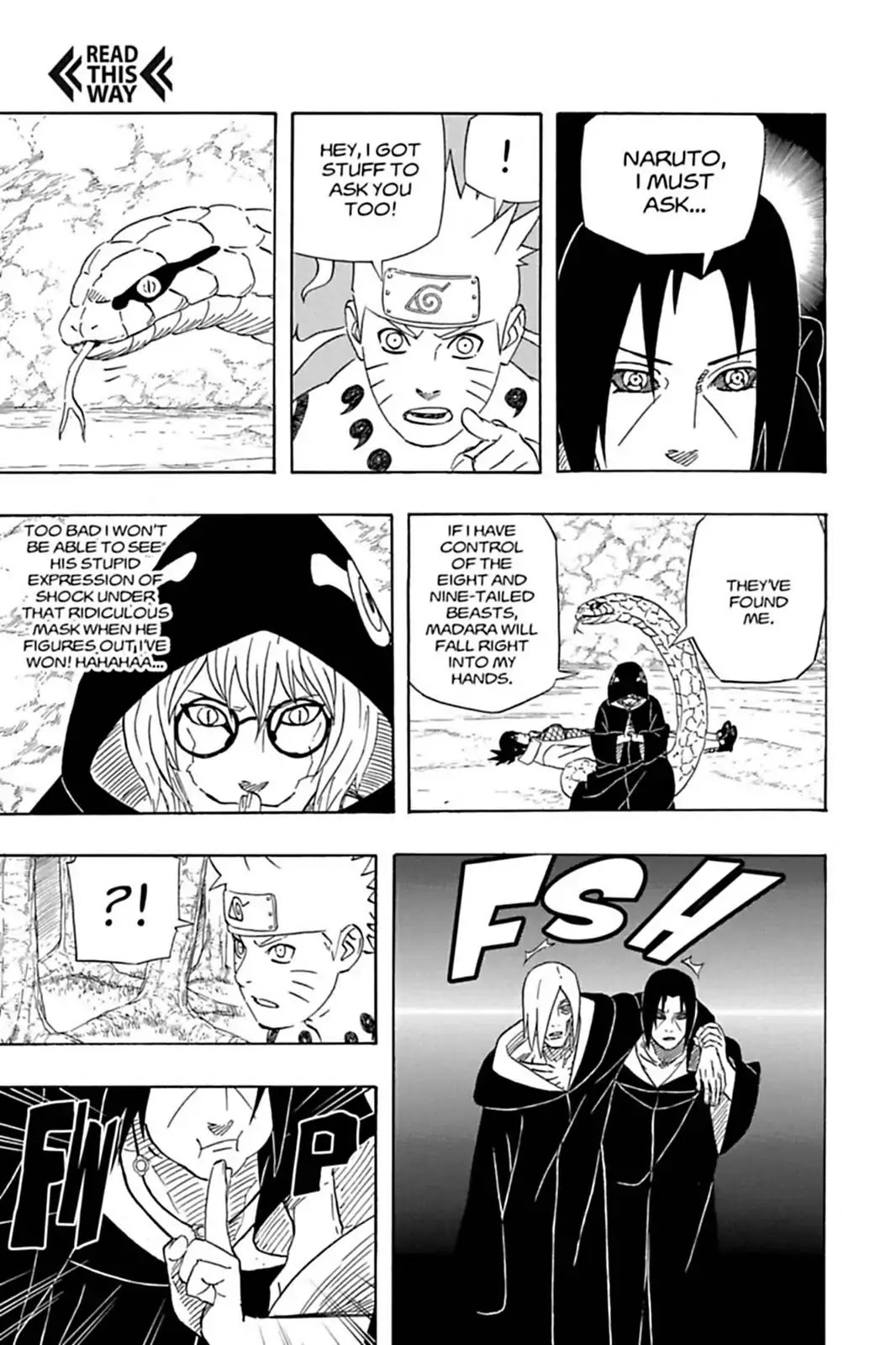 Naruto Chapter 549 page 3 - Chapter 549: Itachi's Question!!