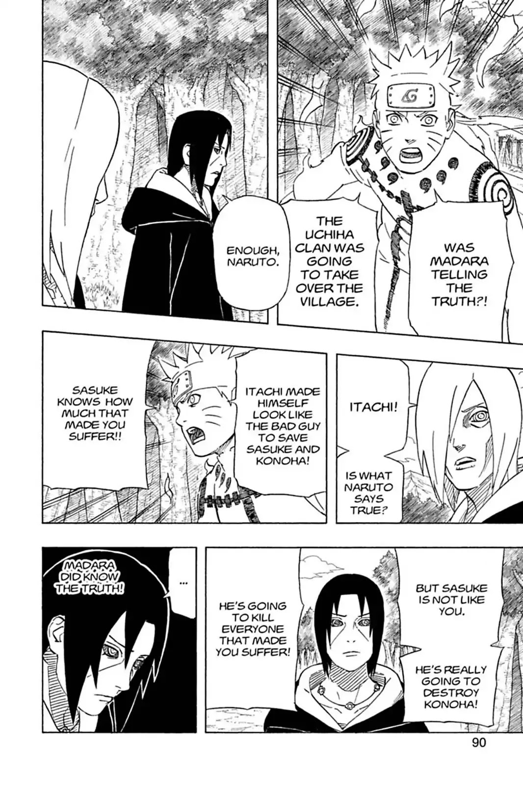 Naruto Chapter 549 page 8 - Chapter 549: Itachi's Question!!