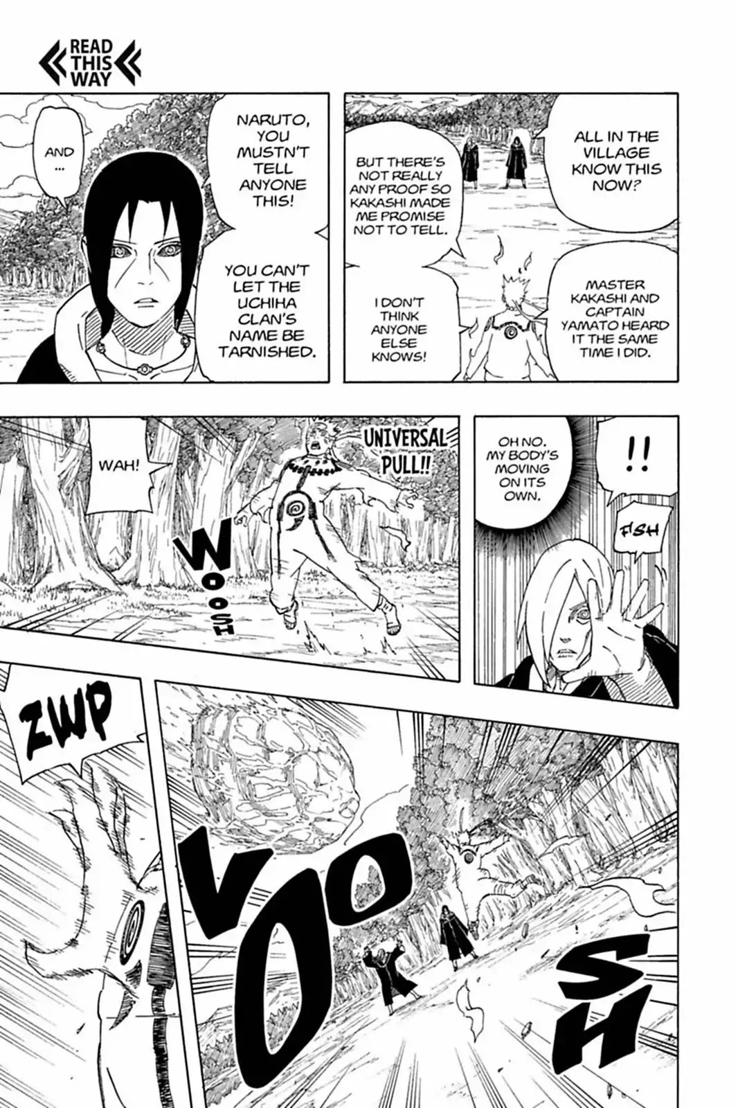 Naruto Chapter 549 page 9 - Chapter 549: Itachi's Question!!