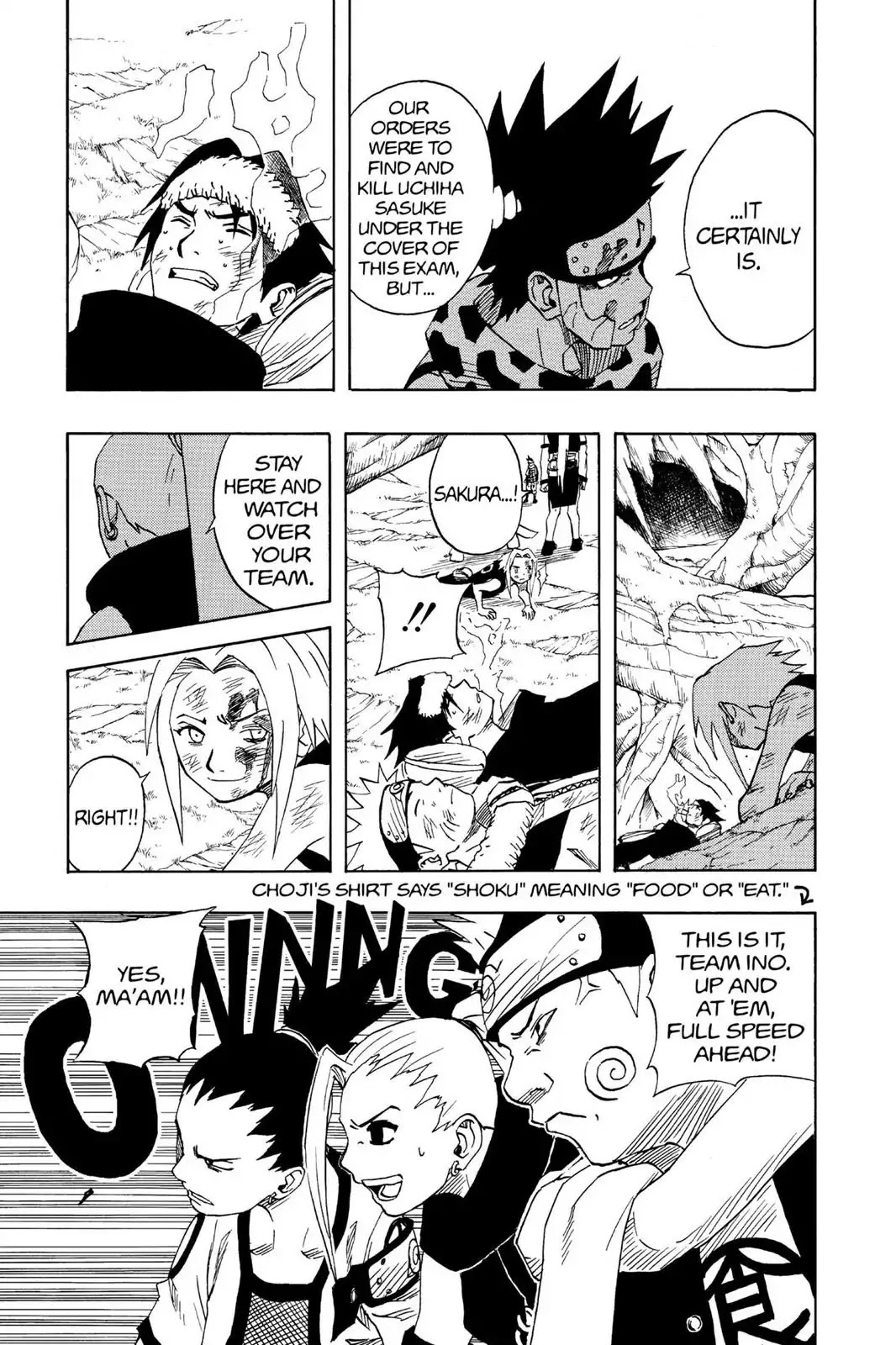 Naruto Chapter 55 page 12 - Chapter 55: No Holds Barred!!