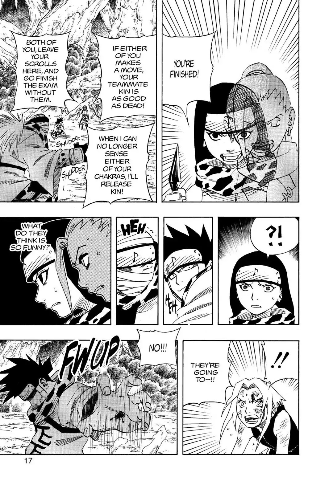 Naruto Chapter 55 page 18 - Chapter 55: No Holds Barred!!