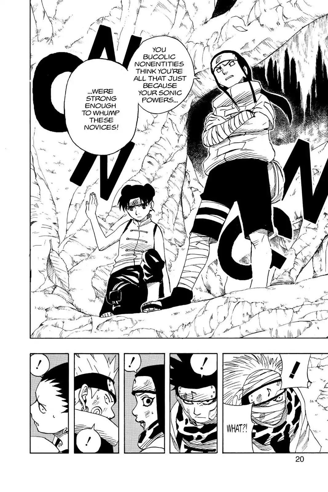 Naruto Chapter 55 page 21 - Chapter 55: No Holds Barred!!
