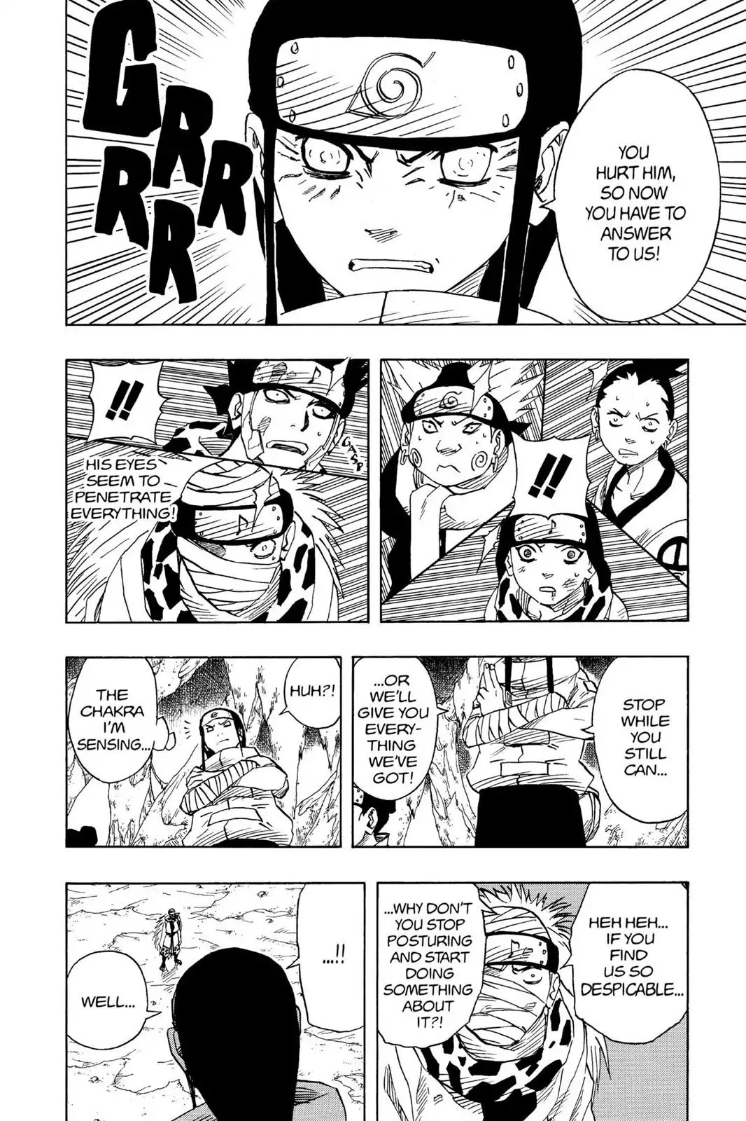 Naruto Chapter 55 page 23 - Chapter 55: No Holds Barred!!