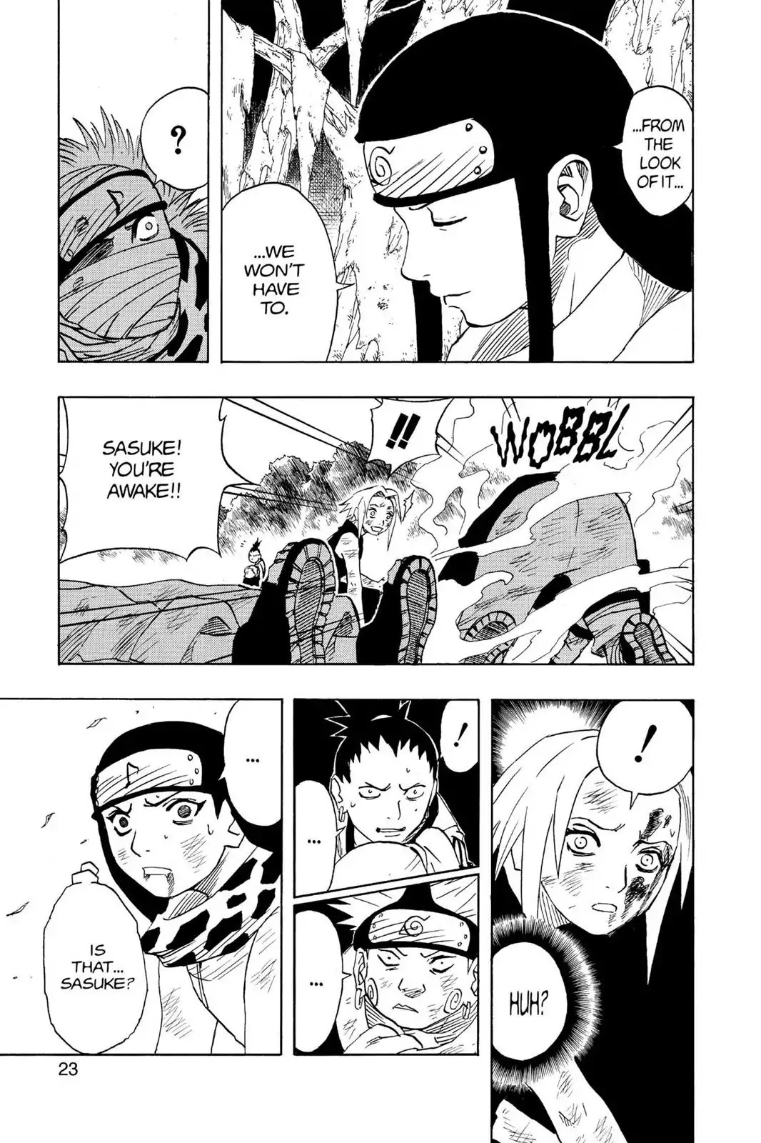 Naruto Chapter 55 page 24 - Chapter 55: No Holds Barred!!