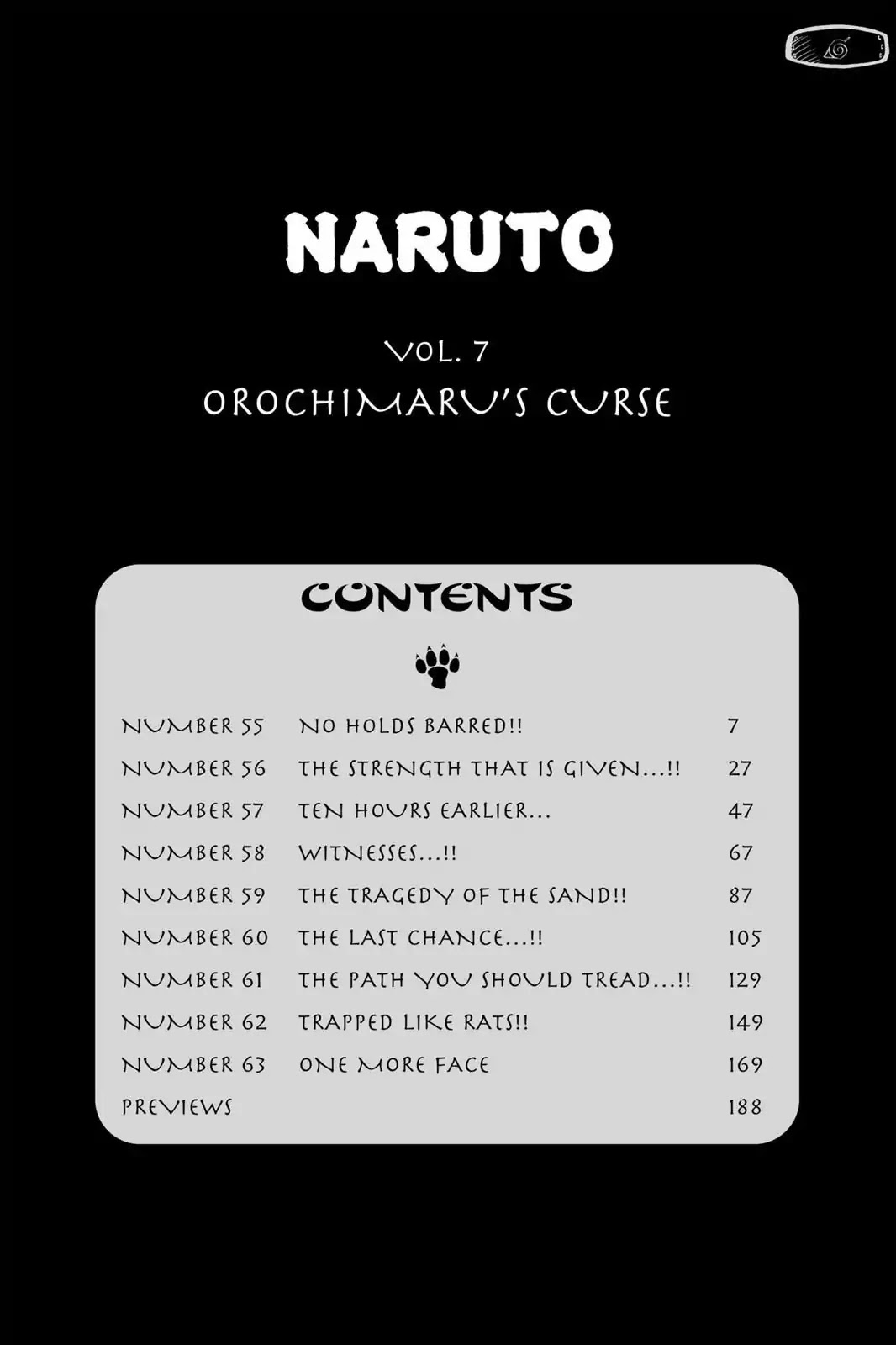 Naruto Chapter 55 page 7 - Chapter 55: No Holds Barred!!