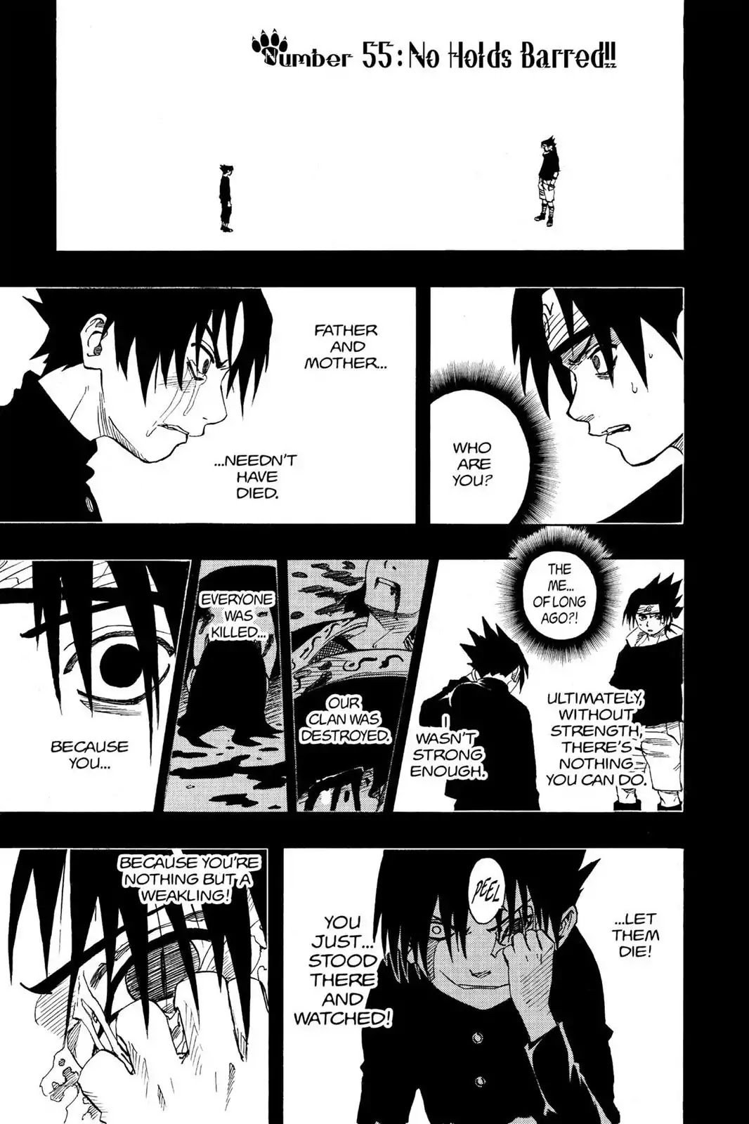 Naruto Chapter 55 page 8 - Chapter 55: No Holds Barred!!