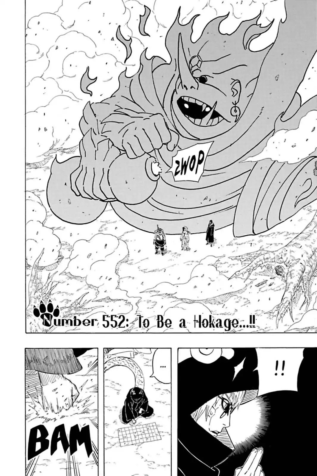 Naruto Chapter 552 page 2 - Chapter 552: To Be A Hokage...!!