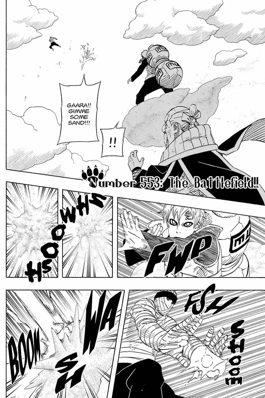 Naruto Chapter 553 page 2 - Chapter 553: The Battlefield!!
