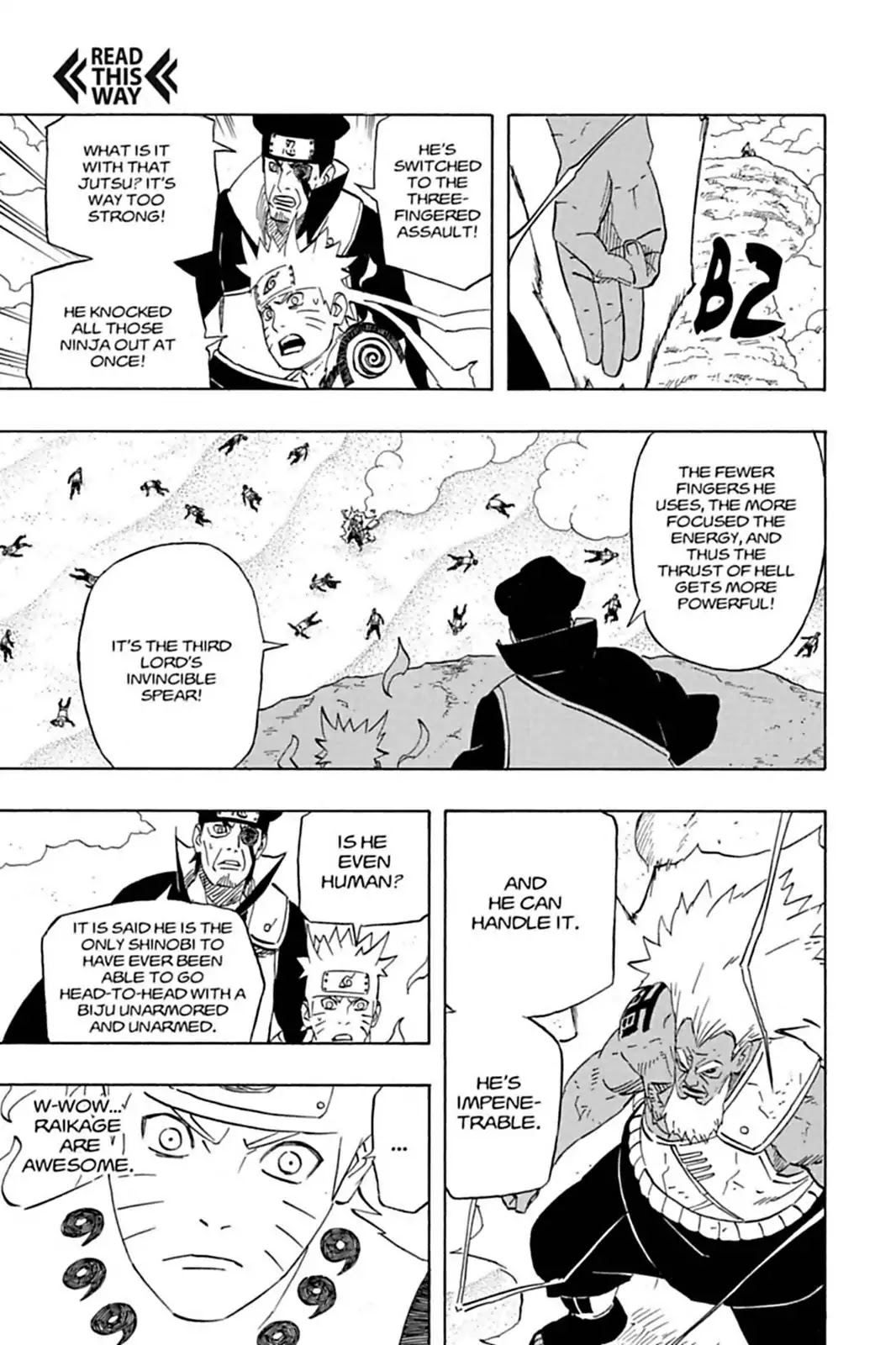 Naruto Chapter 554 page 14 - Chapter 554: The Rasen-Shuriken Limit!!
