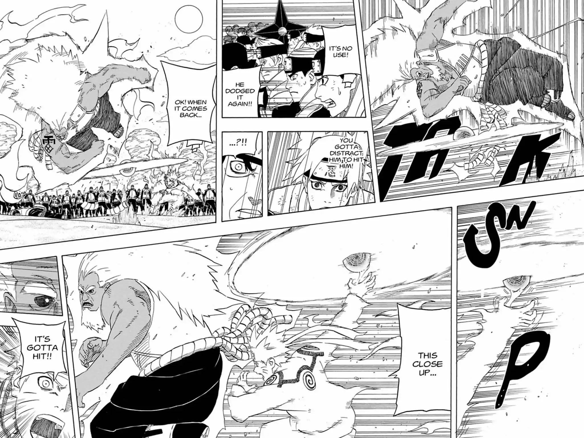 Naruto Chapter 554 page 4 - Chapter 554: The Rasen-Shuriken Limit!!