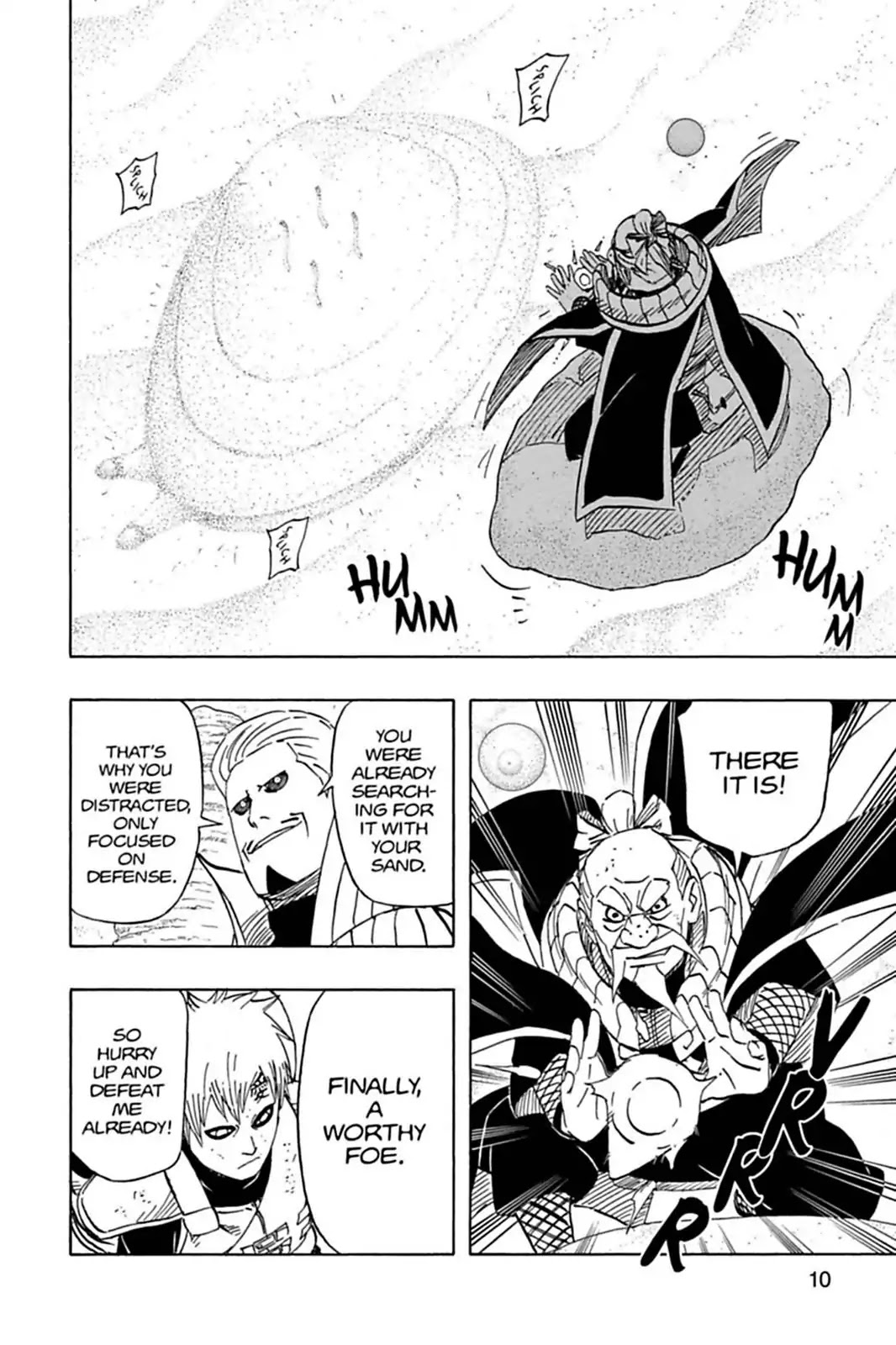 Naruto Chapter 556 page 11 - Chapter 556: Gaara Vs Mizukage!!