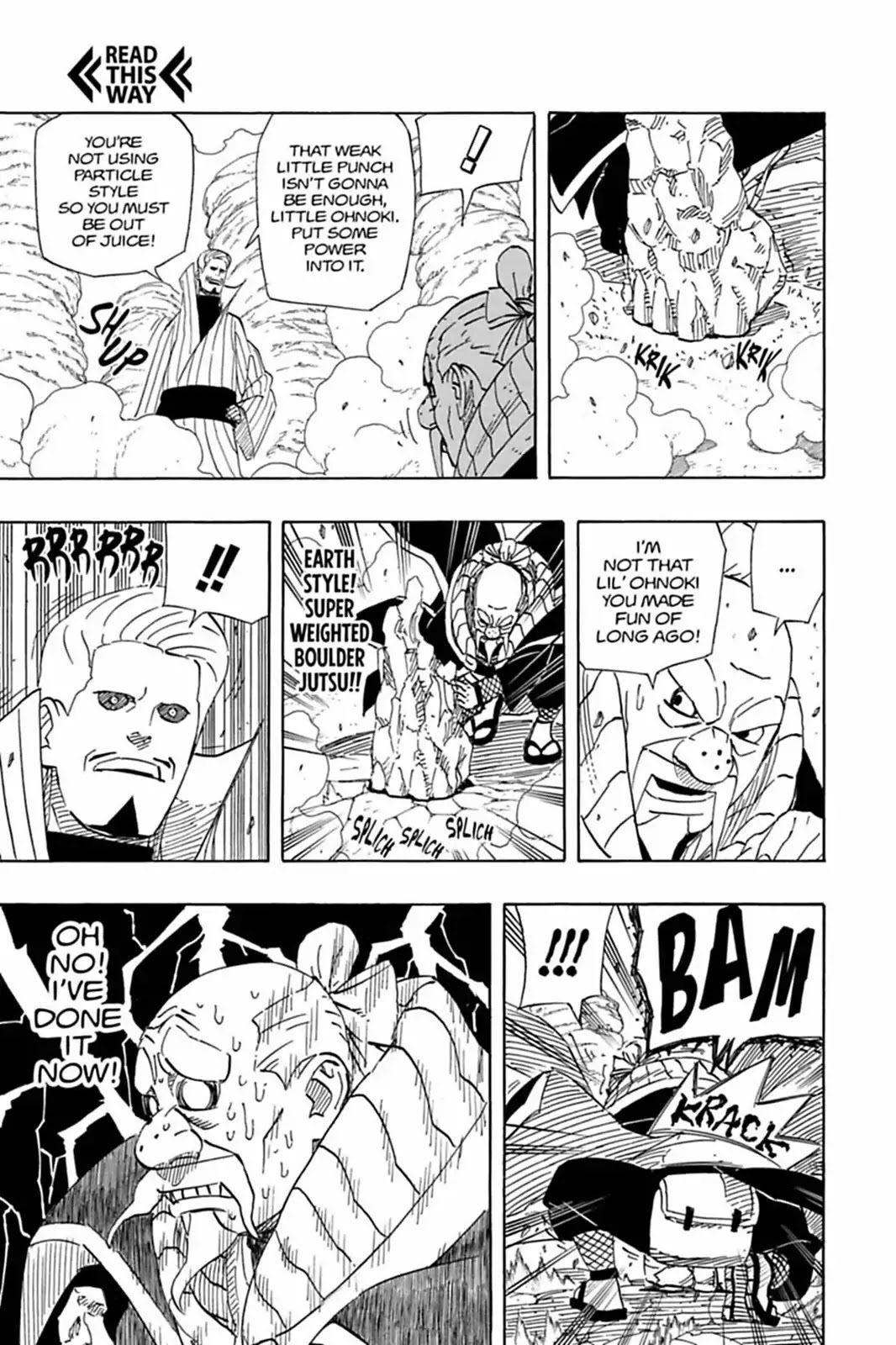 Naruto Chapter 556 page 14 - Chapter 556: Gaara Vs Mizukage!!