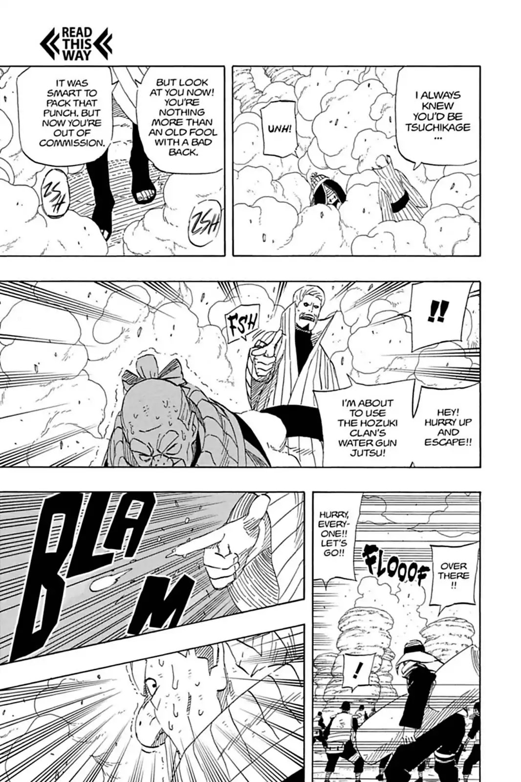 Naruto Chapter 556 page 16 - Chapter 556: Gaara Vs Mizukage!!