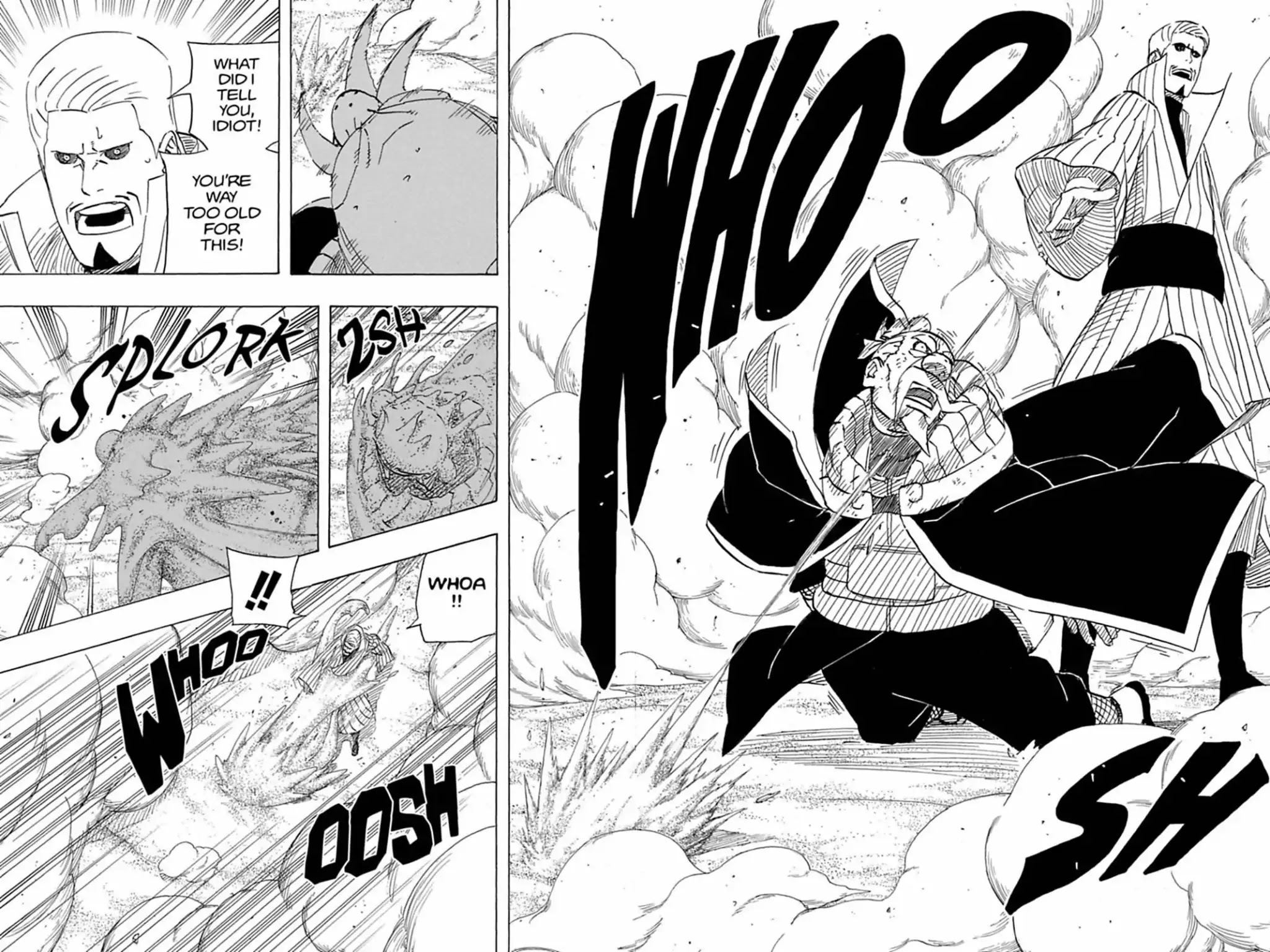 Naruto Chapter 556 page 17 - Chapter 556: Gaara Vs Mizukage!!