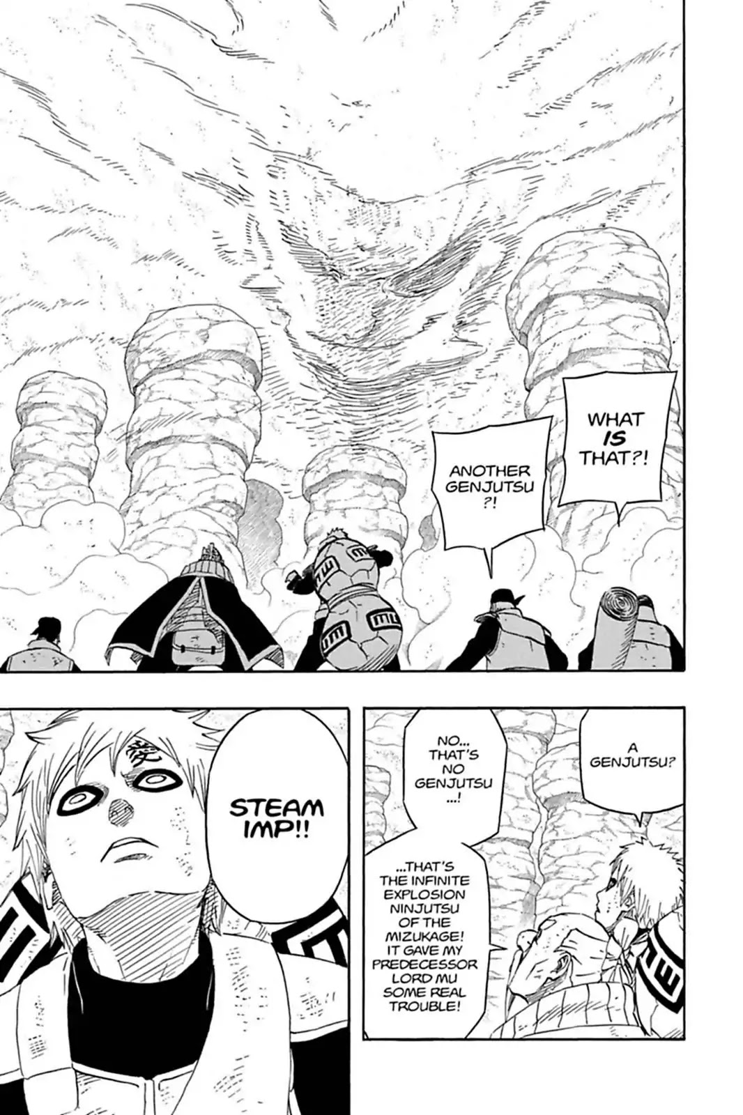 Naruto Chapter 556 page 22 - Chapter 556: Gaara Vs Mizukage!!