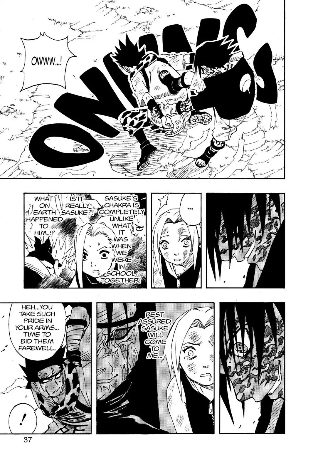 Naruto Chapter 56 page 11 - Chapter 56: The Strength That is Given...!!