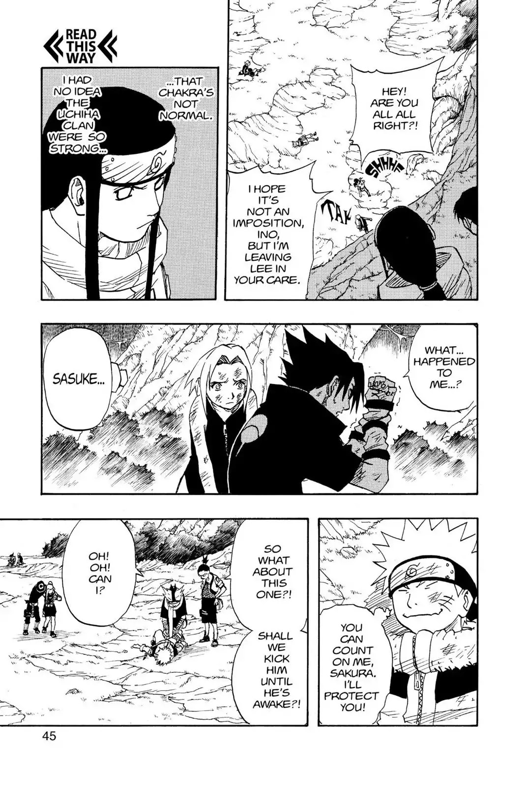 Naruto Chapter 56 page 19 - Chapter 56: The Strength That is Given...!!