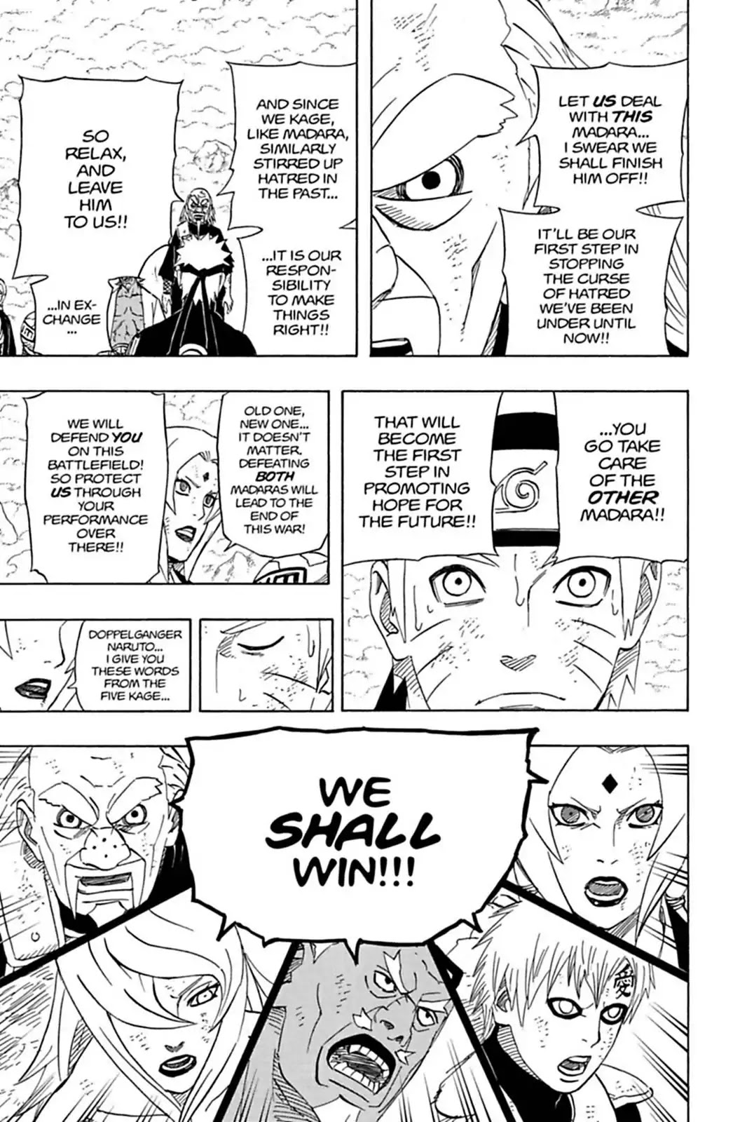 Naruto Chapter 563 page 15 - Chapter 563: The Five Kage...!!