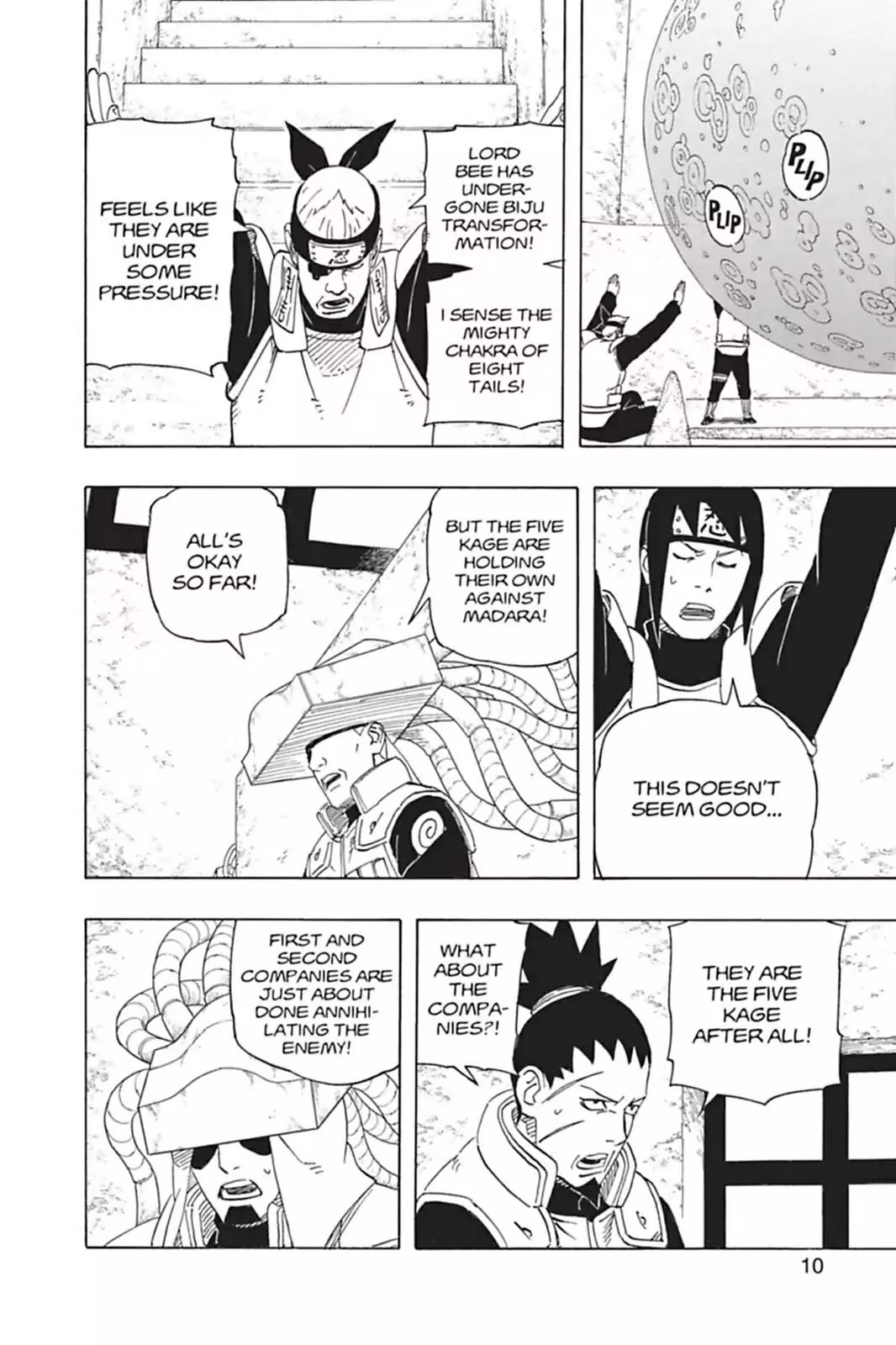 Naruto Chapter 566 page 10 - Chapter 566: Eyes And Beasts