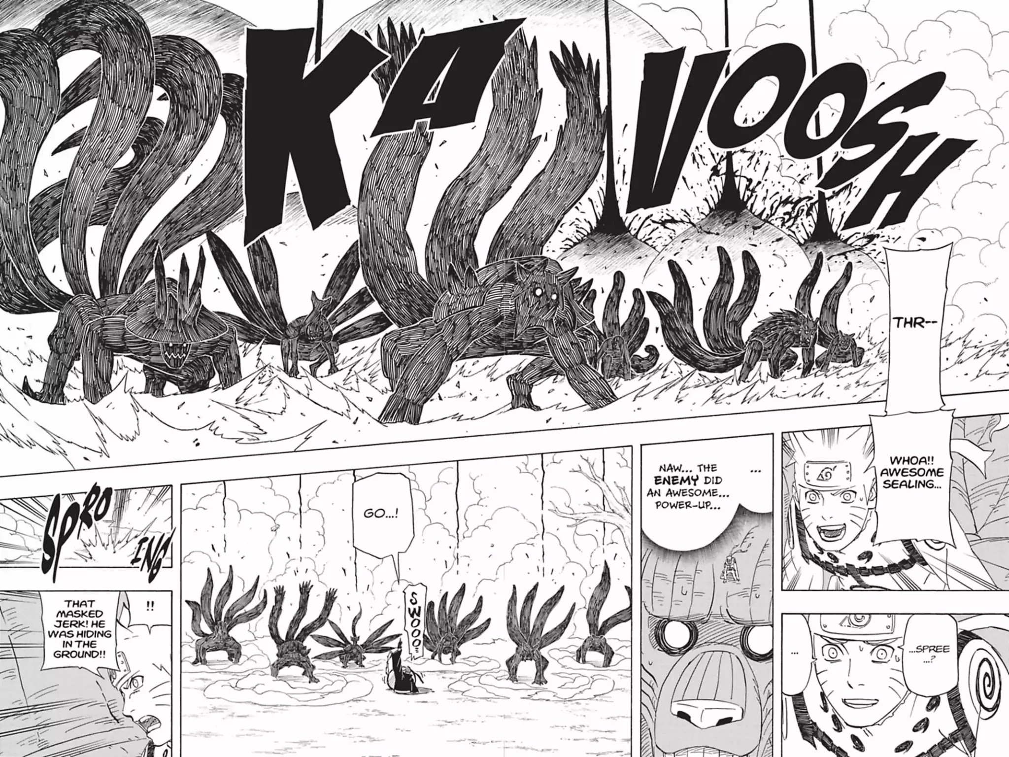 Naruto Chapter 566 page 15 - Chapter 566: Eyes And Beasts