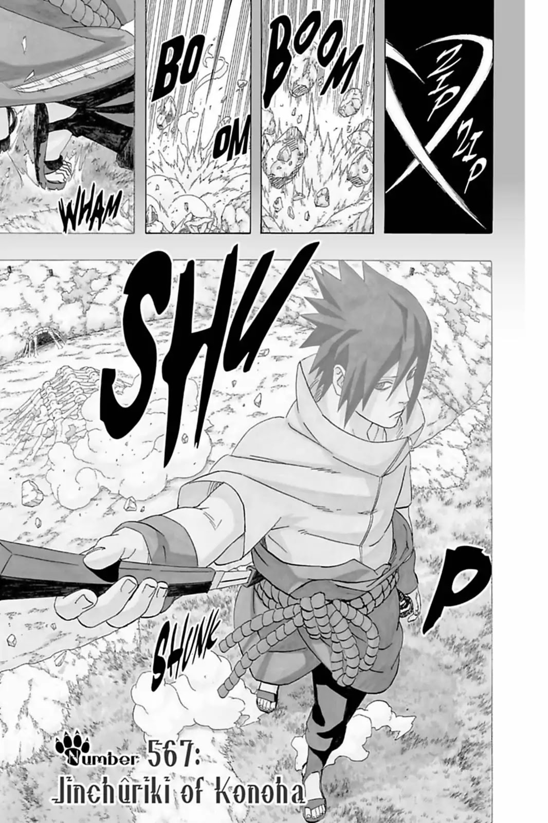 Naruto Chapter 567 page 1 - Chapter 567: Jinchuriki Of Konoha