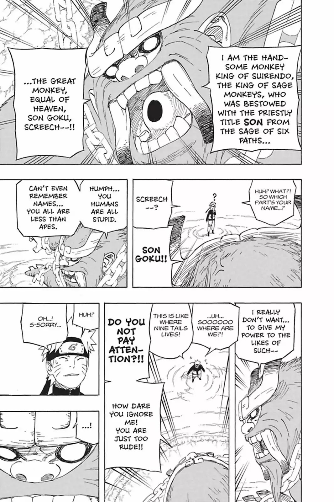 Naruto Chapter 568 page 10 - Chapter 568: Four Tails, The King Of Sage Monkeys